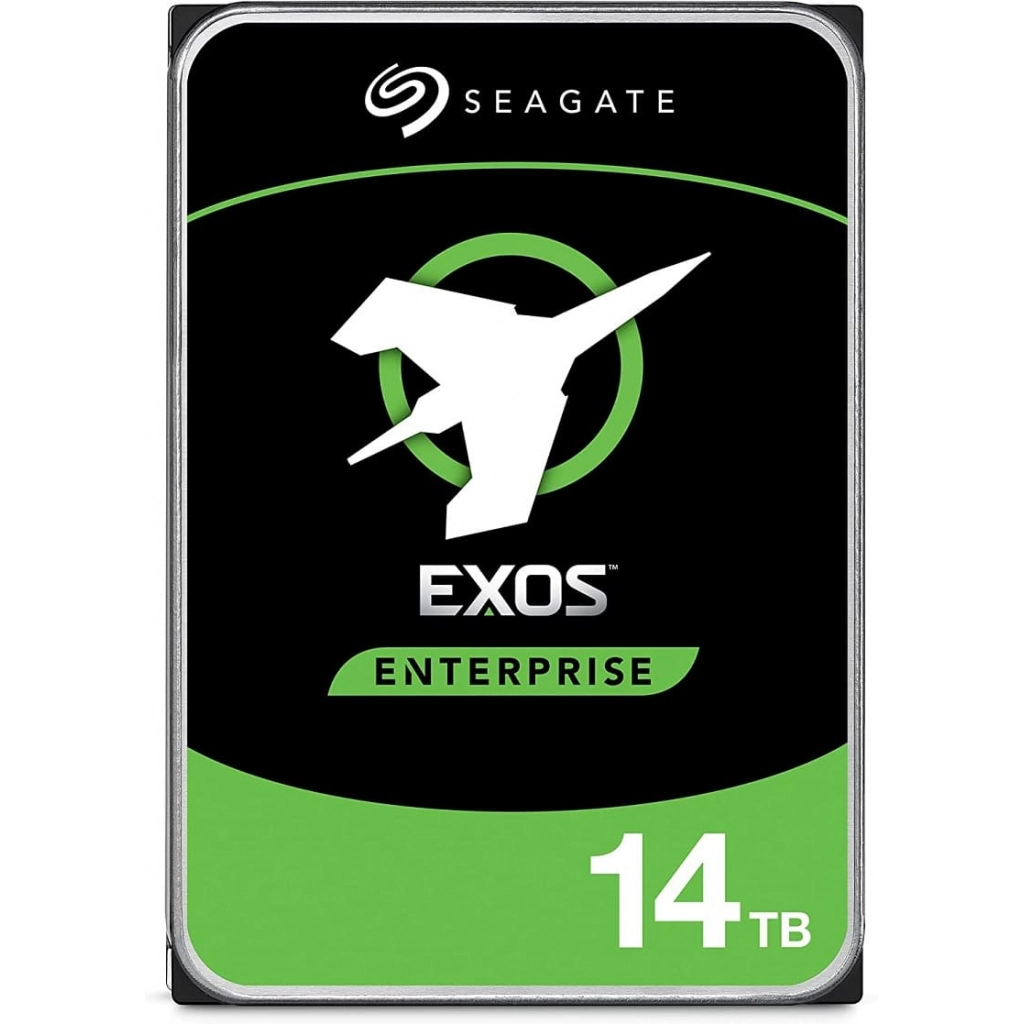 SEAGATE EXOS X16, ST14000NM001G, 3.5", 14TB,  256Mb, 7200 Rpm, 7/24 Enterprise, DATA CENTER-GÜVENLİK-NAS-SERVER, HDD