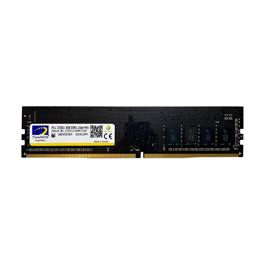 TwinMOS MDD48GB2666D, 8GB, DDR4, 2666MHz, 1.2V Desktop Ram