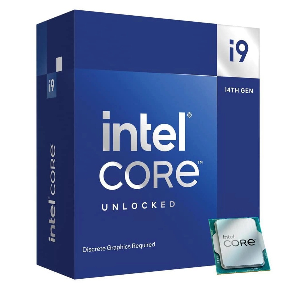 INTEL i9-14900K 24 Core, 3.20Ghz, 36Mb, 253W, LGA1700, 14.Nesil, BOX, (Grafik Kart VAR, Fan YOK)