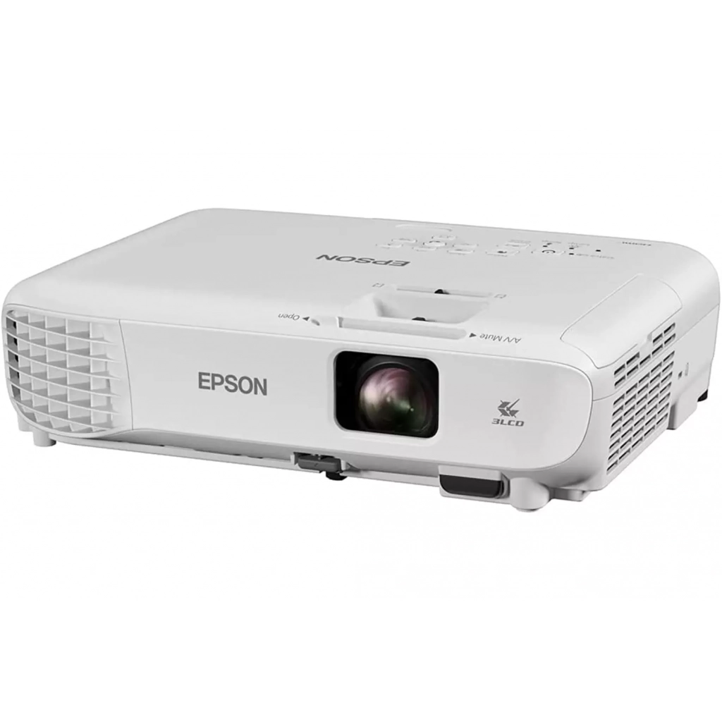 EPSON EB-W06, 3700 ANS, 1280x800,  WXGA,  1xVGA, 1xHDMI, 2xUSB, 3LCD, HD Projeksiyon