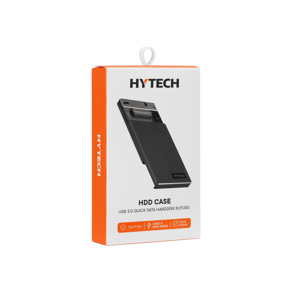 HYTECH HY-HDC27, USB 3.0, HDD Kutu, Siyah 2,5"