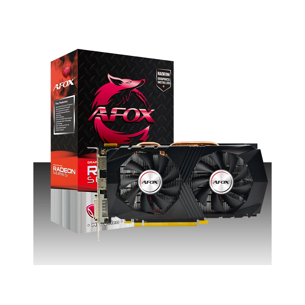 AFOX ARF9370-4096D5H4 AMD Radeon R9 370, 4Gb, GDDR5, 256Bit, 1xDVI, 1xHDMI, 1xDP GAMING Ekran Kartı