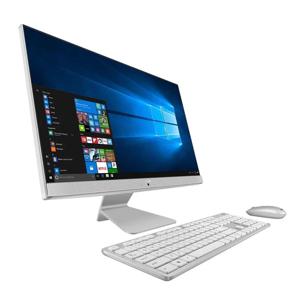 ASUS V241EAK-WA155M, i3-1115G4, 23,8" FHD Ekran, 8Gb DDR4 Ram, 256Gb SSD, Paylaşımlı Ekran Kartı, Free Dos, All In One PC (White-Silver)