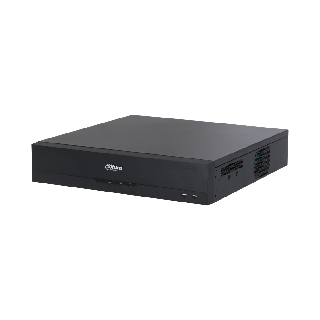 DAHUA  NVR5832-EI, 32Kanal, 32Mpix, H265+, 8 HDD Desteği, 1080P Kayıt, 384Mbps Bant Genişliği, 2 Port GigaBit Lan, RAID 0/15/6/10, NVR