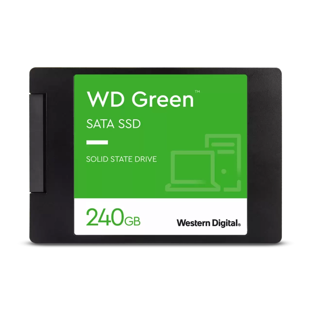 WD Green, WDS240G3G0A, 240GB, 545/465, 3D NAND, 2,5" SATA, SSD
