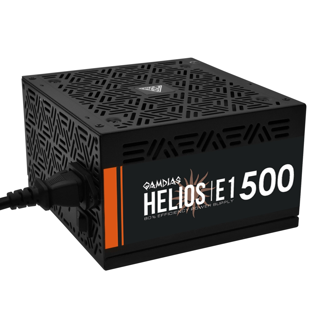 GAMDIAS HELIOS E1-500, 500W, GAMING, ATX, Power Supply (PSU)