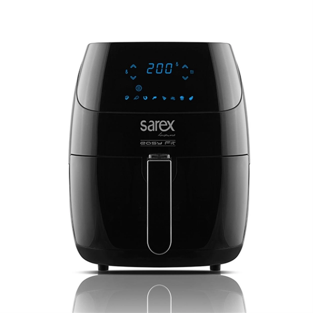 SAREX SR-7000, EASY FIT, Air Fryer, 5,5 Litre,  1500W, Sıcak Hava Fritözü