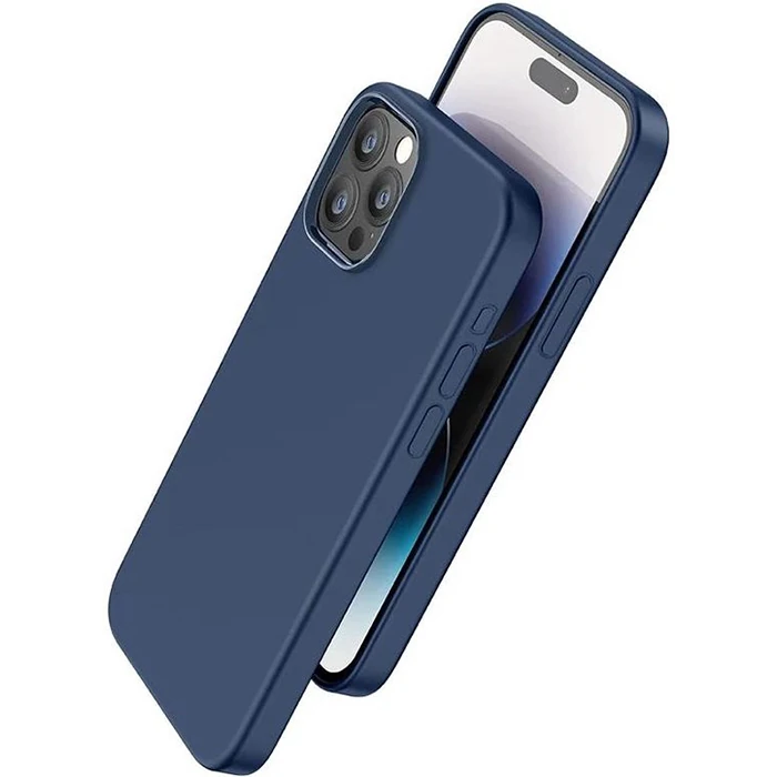 HOCO Pure Series iPhone 15 Pro Max Manyetik Silikon Kılıf-(1903)