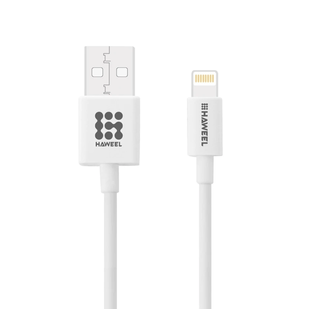 Haweel Mfi Lisanslı  İPhone 14-13-12-11  1Metre Usb Şarj Kablosu-(1903)