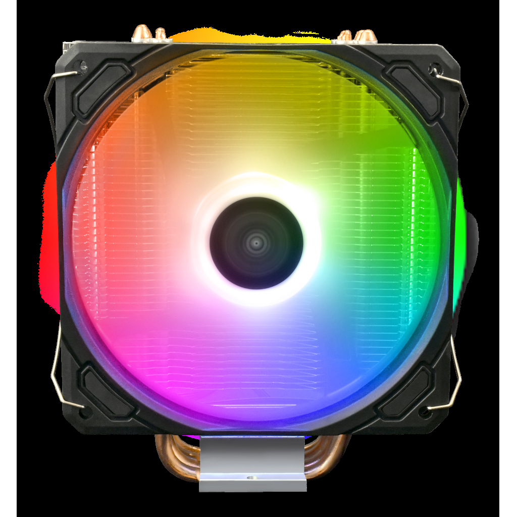 GAMDIAS BOREAS E1-410 ARGB 120mm CPU  Kule Tipi Hava Soğutma Doğrudan Temas Teknolojisine Sahip 4 adet Gelişmiş Bakır Isı Borusu (AMD AM4-AM5 ve INTEL Tüm işlemciler ile uyumlu)(1923) 2