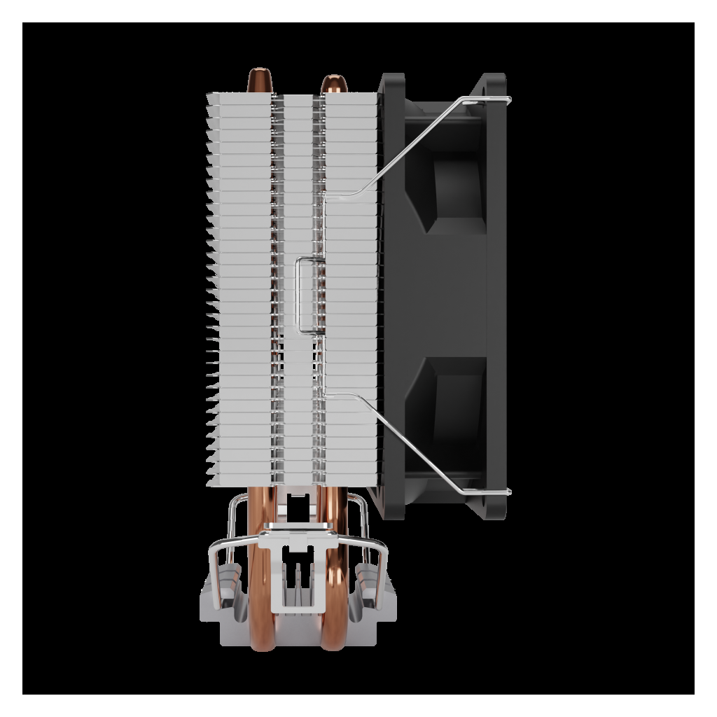 GAMDIAS BOREAS E1-210 Lite 92mm CPU  Kule Tipi Hava Soğutma Doğrudan Temas Teknolojisine Sahip 2 adet Gelişmiş Bakır Isı Borusu (AMD AM5 ve INTEL Tüm işlemciler ile uyumlu)(1923) 2