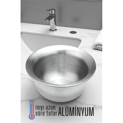 HSNET Alüminyum Tıraş Tası 