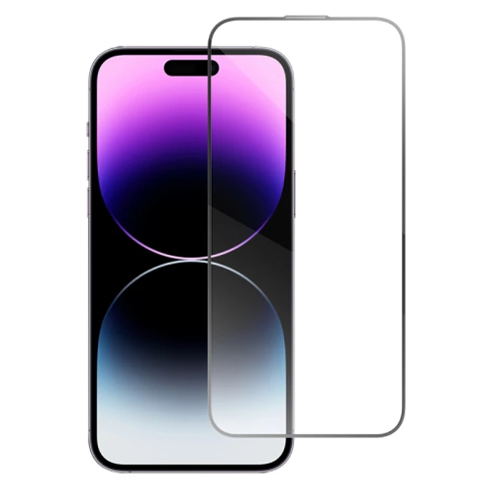 Ally iPhone 15 Pro Full Hd Kırılmaz Cam Ekran Koruyucu-(1903)
