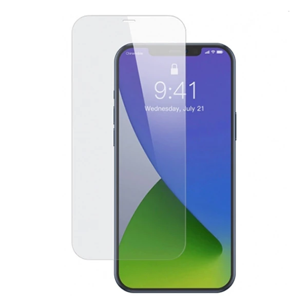 BASEUS İPhone 12 Pro Max 6.7  0.15mm Full Tempered Cam Ekran Koruyucu 2Set-(1903)