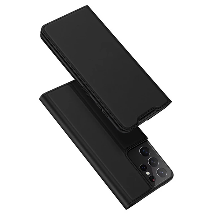 Dux Ducis SM Galaxy S21 Ultra Kılıf Flip Cover Kılıf SkinPro Series-(1903)