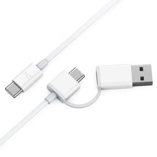 Xiaomi ZMI AL311 2 1 PD QC Type-C To Type-C C USB Hızlı Şarj Veri Kablosu-(1903)
