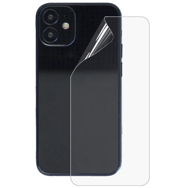 İPhone 12 Mini Membran Nano Hidrojel Film Arka Koruyucu hayalet Arka Koruyucu-(1903)