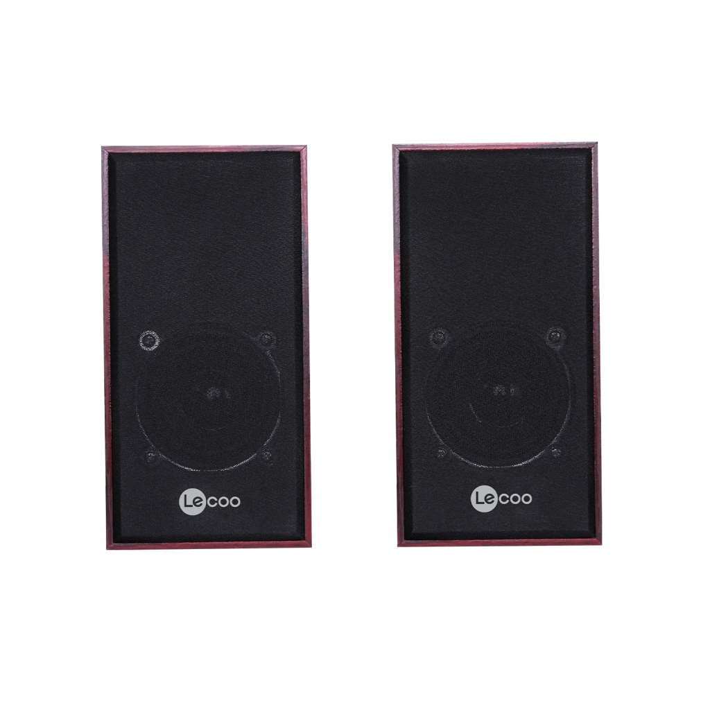 LECOO DS105 6W 1+1 Masaüstü USB Ahşap Kasa Speaker(1923) 4
