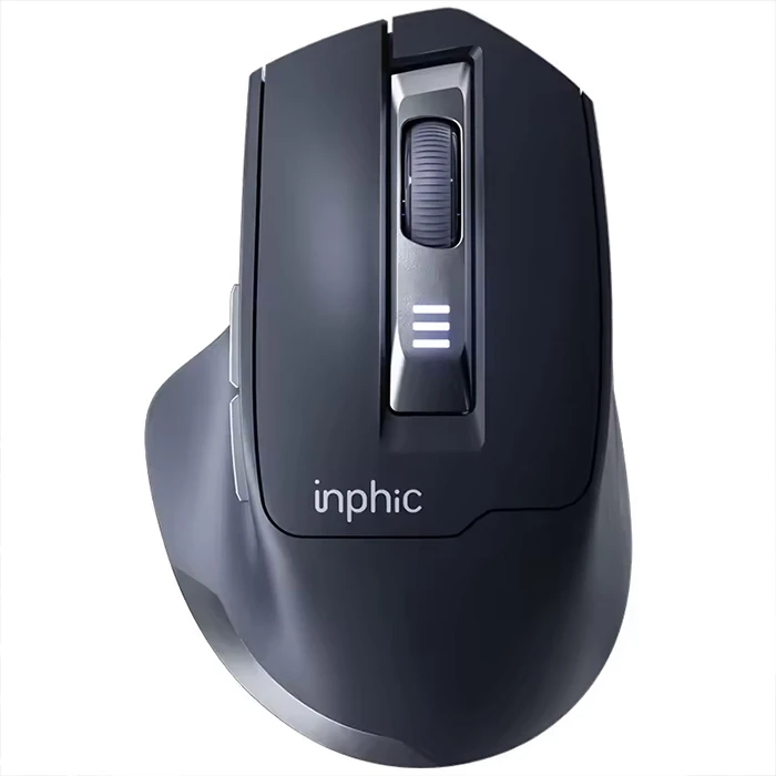 İNPHİC M9 Kablosuz Fare, Ergonomik Şarj Edilebilir Sessiz Kullanım 2.4G 500 mAh USB Mouse-(1903)