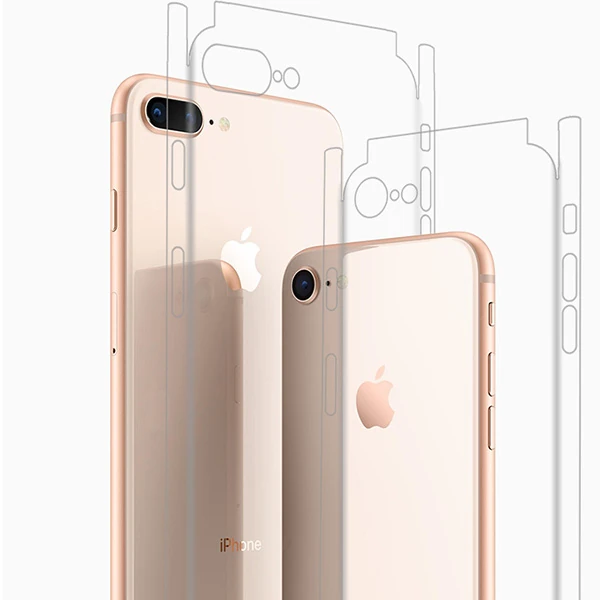 iPhone SE3-SE2 İPhone 8-7 Hidrojel Hayalet Arka Tam Kaplama Film-(1903)