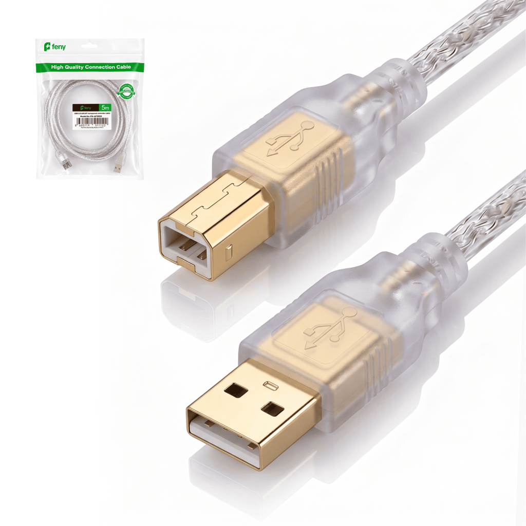 FENY FN-U3015 USB Yazıcı Kablosu %100 Bakır 1.5 Metre(1923)