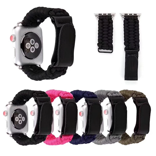 Ally Apple Watch 7-8 41mm 6-5-4 40mm Halat Kayış Kordon 3-2-1 38mm-(1903)