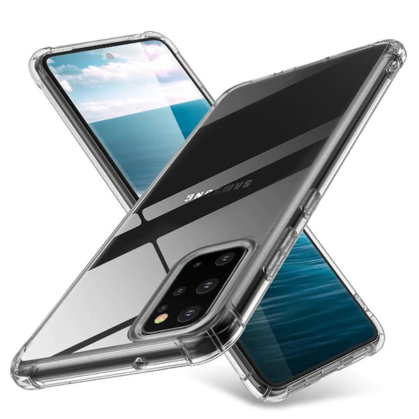 Ally Samsung Galaxy A51 Anti-Drop Darbe Emici Silikon Kılıf Shockproof kılıf-(1903)