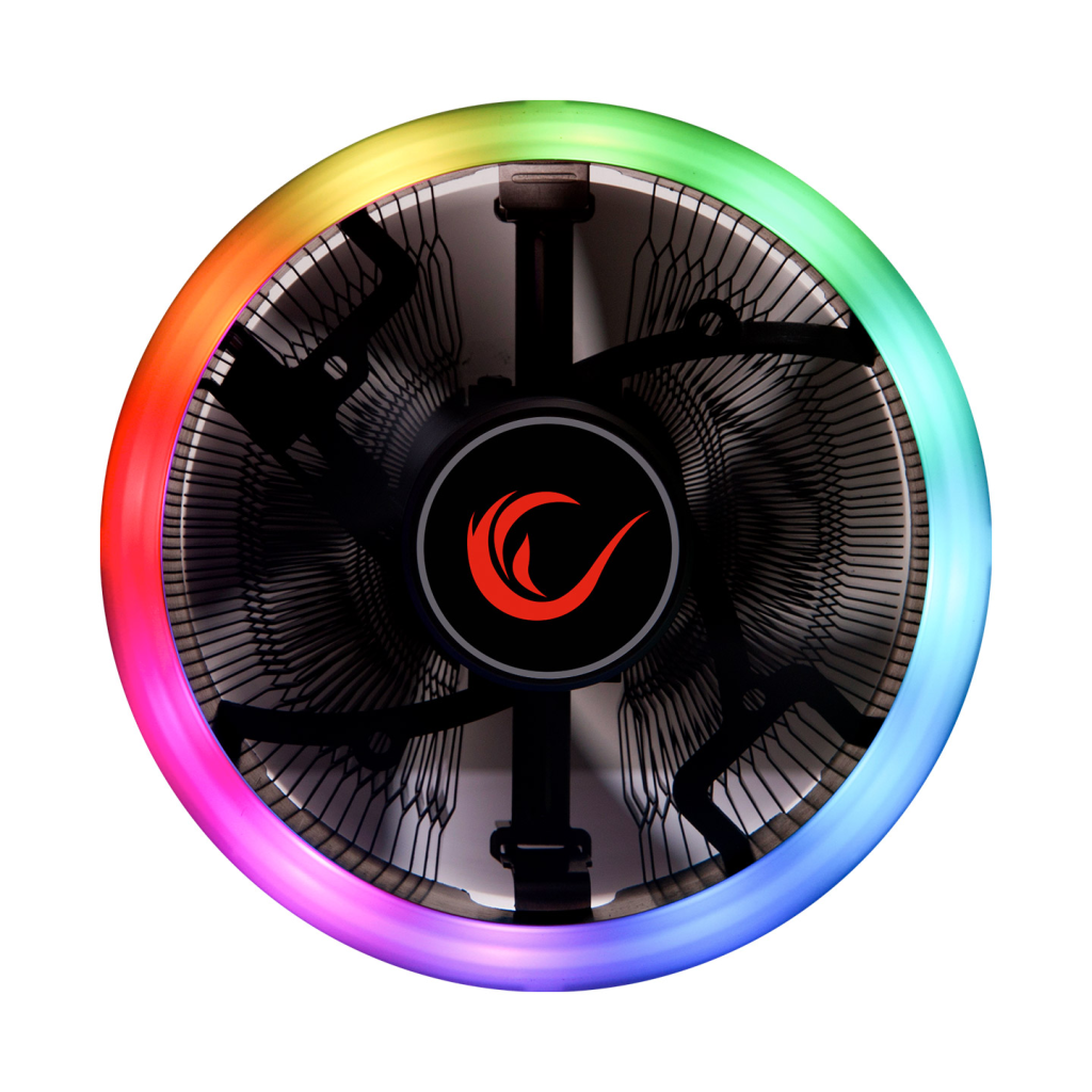 RAMPAGE COOL-FIX RM-C01 12cm 1800RPM RGB CPU Hava Soğutma (AMD AM4 ve INTEL Tüm İşlemcilere Uyumlu)(1923)