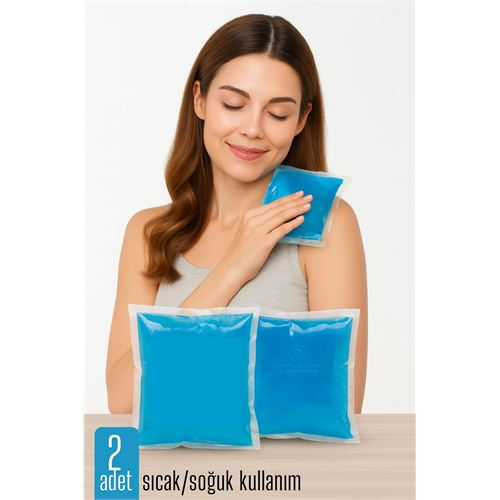 HSNET Sıcak Soğuk Kompres Jel 2 Lİ PAKET Cold Pack Hot Pack Şişlik Önleyici, Kas Rahatlatıcı 