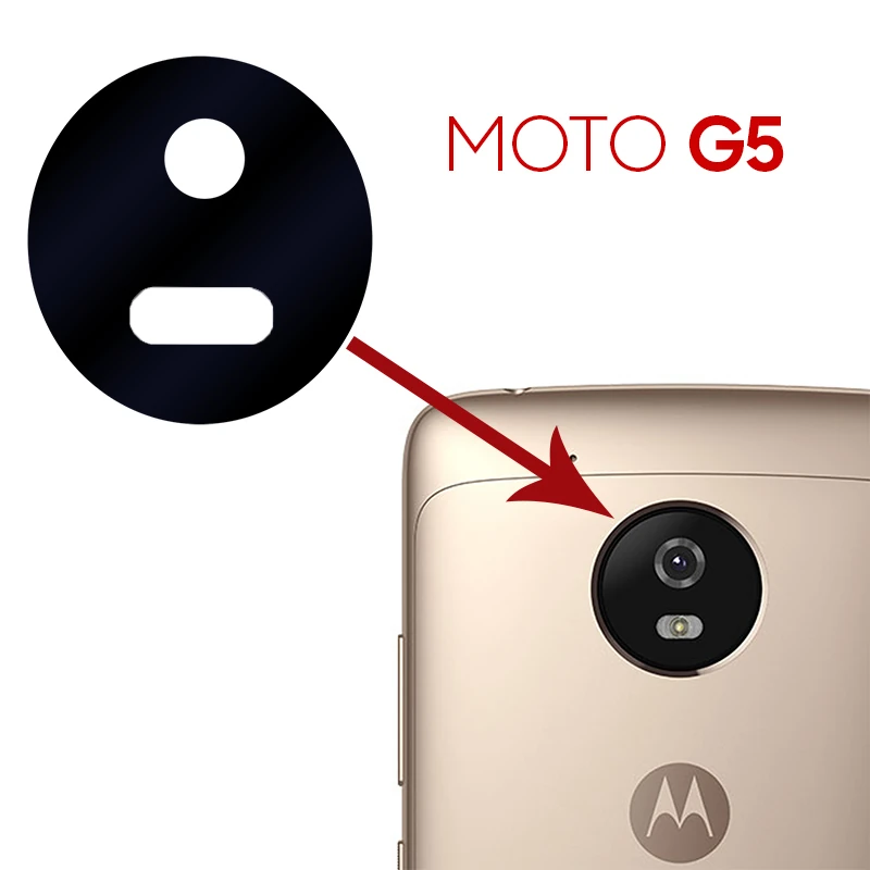 Motorola Moto G5 Kamera Lens Kapak-(1903)