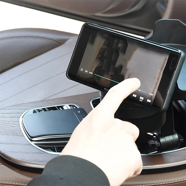 ALLY SC222 Araç İçi Dual Bardak - Telefon Tutucu - Yemek Masası-(5775)
