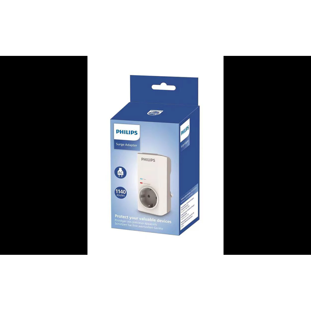 PHILIPS CHP7010W/10 Tekli Akım Korumalı Priz 1140 Joules (Beyaz)(1923) 2