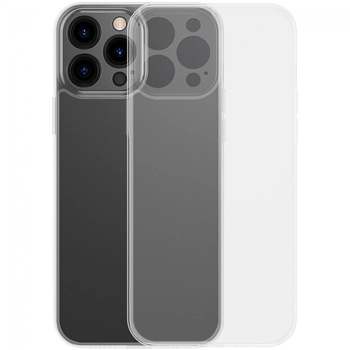 Baseus Frosted Glass iPhone 13 Pro Max 6.7inch Shockproof Koruyucu Kılıf-(1903)
