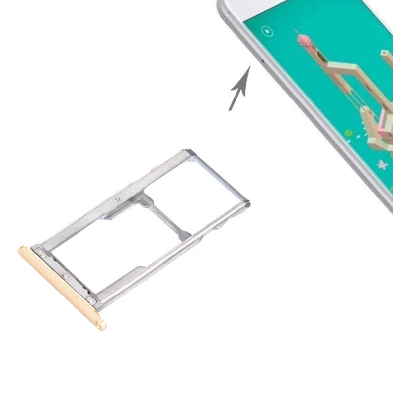 Meizu M3 Note Sim Hafıza Kart Kapağı Tutucu-(1903)