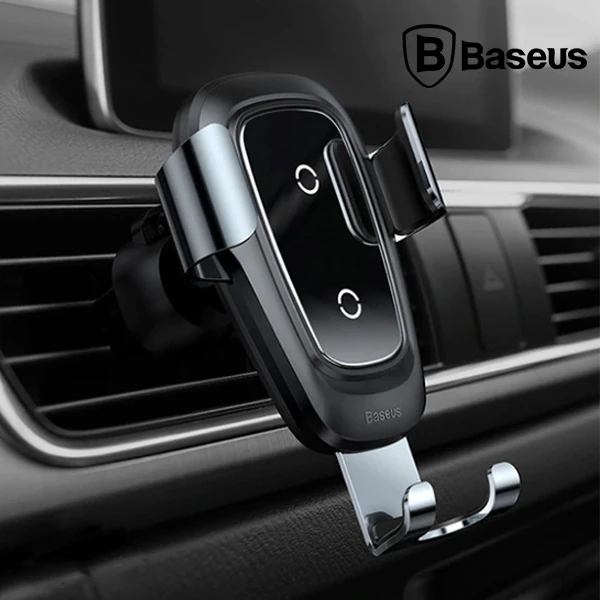 Baseus Gravity Metal Wireless Kablosuz Araç Şarj Tutucu Wxyl-B0a-(1903)