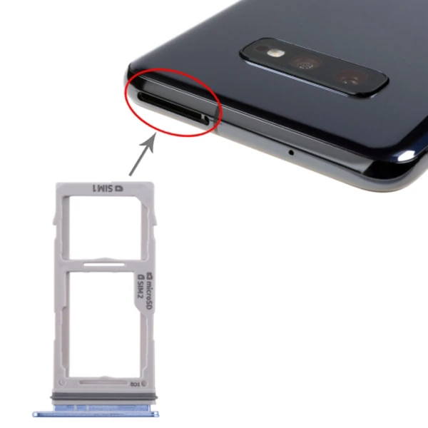 SM Galaxy S10+/S10/S10e Sim Kart Kapağı Tutucu Sim Yuvası (2SİM)-(1903)