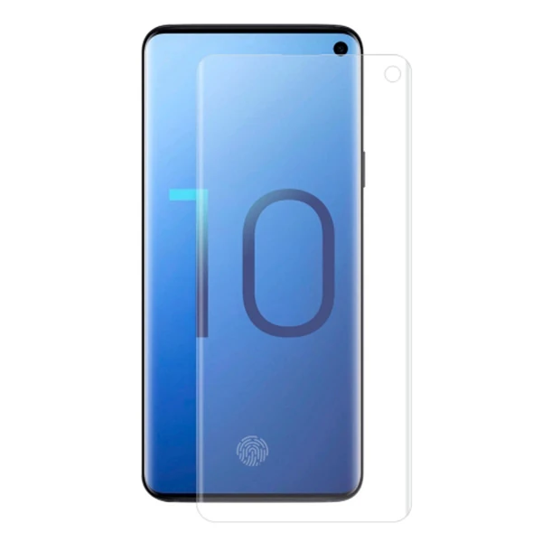 Ally Samsung Galaxy S10 3d Pet Kavisli Ekran Koruyucu-(1903)