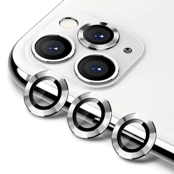 ALLY İPhone 11 Pro-11 Pro max Kamera Lens Koruyucu Aluminium 3 adet-(1903)