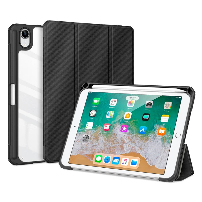 DUX DUCIS iPad Mini 6 (2021) ve Mini 7 (2024) Kılıf Kalem Yerli Toby Series Kılıf-(1903)