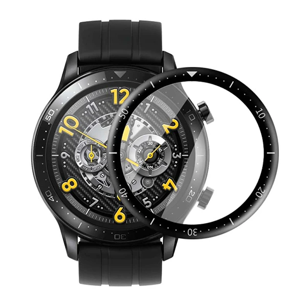 Realme Watch S Pro 3D PC+PMMA HD Ekran Koruyucu Full Kaplama-(1903)