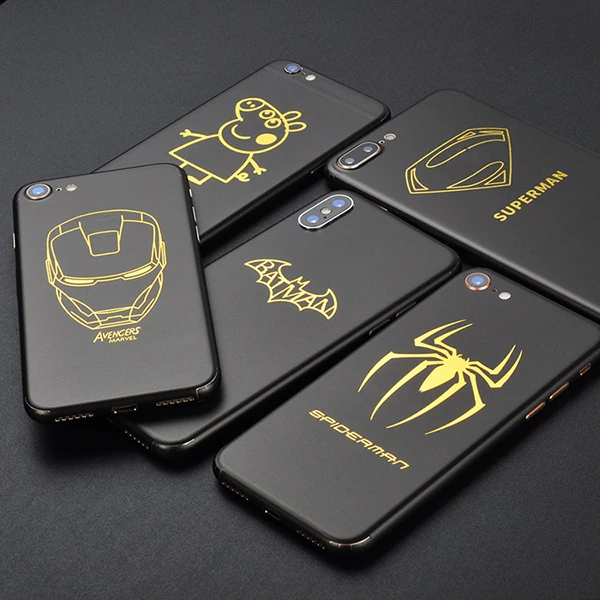 İphone X Xs Desenli Telefon Kaplaması Arka Sticker-(1903)