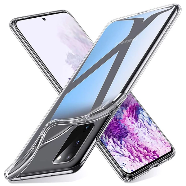 Ally Samsung Galaxy S20 Kamera Korumalı Silikon Kılıf-(1903)