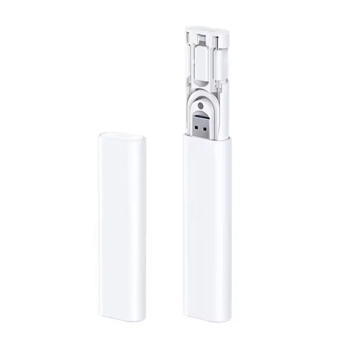 ALLY 5in1 iPhone+ Type-C+ USB Seyahat için 60W Hızlı Şarj Kablo Seti-(1903)