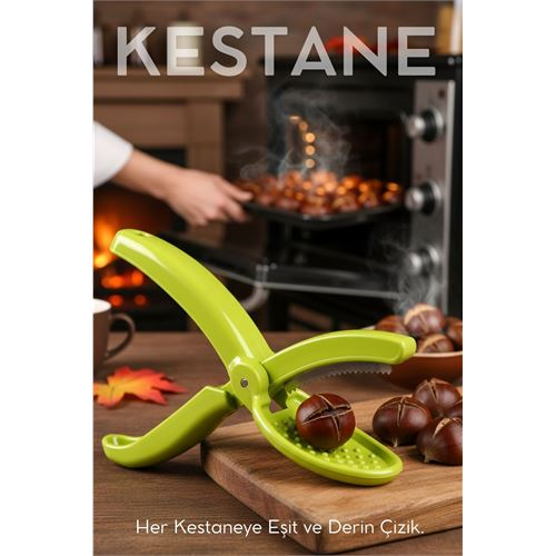 Kestane Çizici -  Zeytin Çizici -  Ergonomik, Pratik ve Hijyenik Mutfak Yardımcısı 