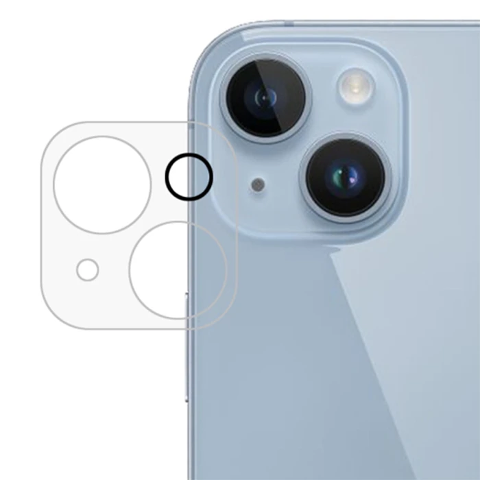 Ally iPhone 15-15 Plus Premium Kamera Lens Koruma Camı-(1903)