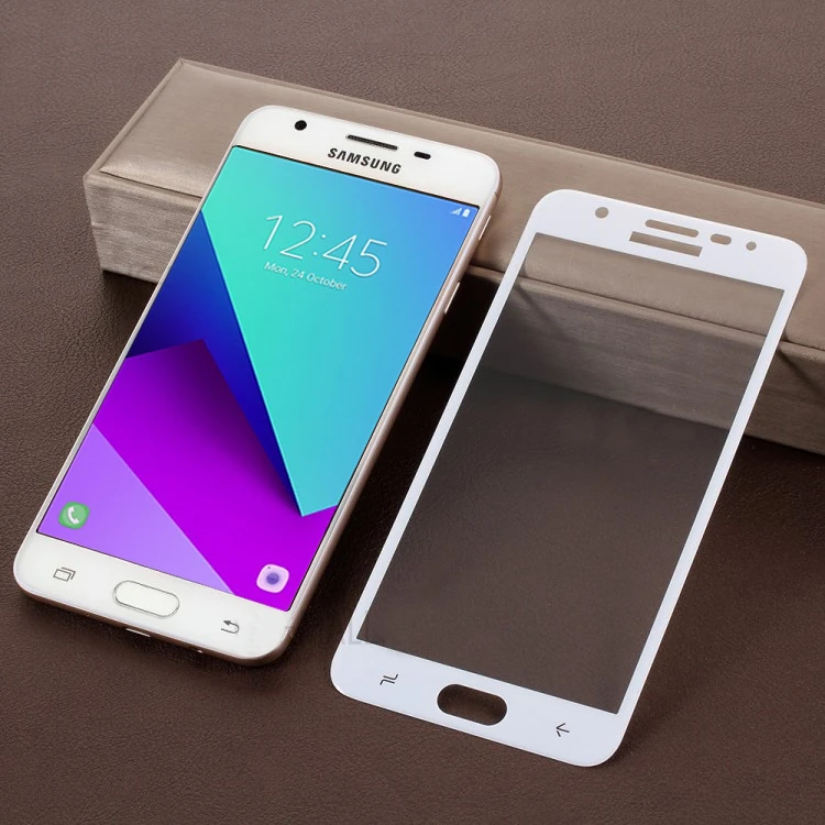 Ally Samsung Galaxy J7 Prime,2 2018 İçin Full Kaplama Kırılmaz Cam Ekran Koruyucu-(1903)