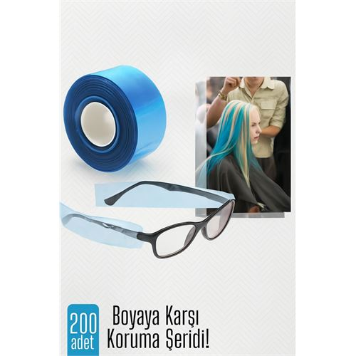 HSNET Gözlük Koruyucu Film –  Kuaförler İçin Hijyenik Koruma 200 ADET 