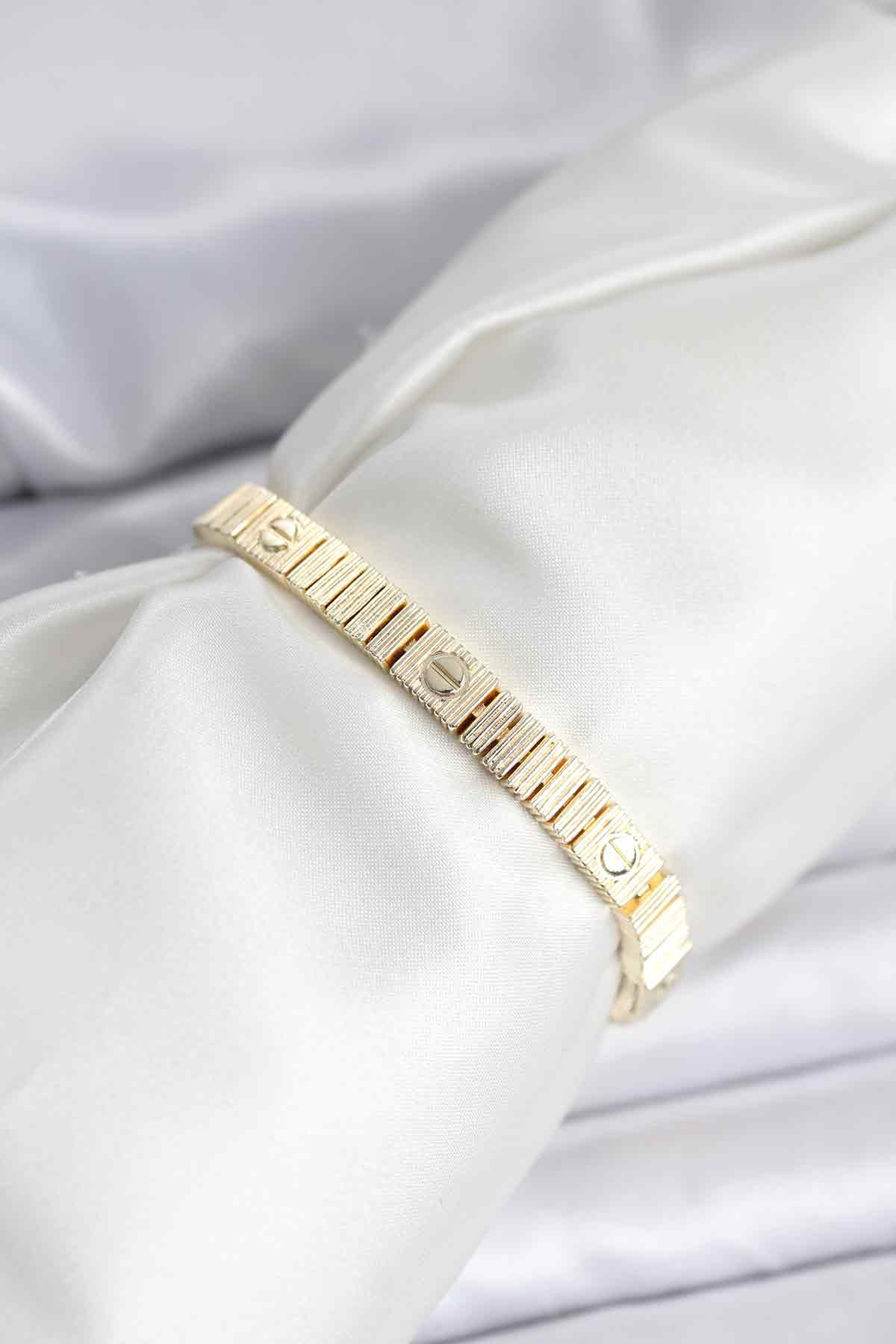 Gold Renk Vip Seri Bileklik 5886