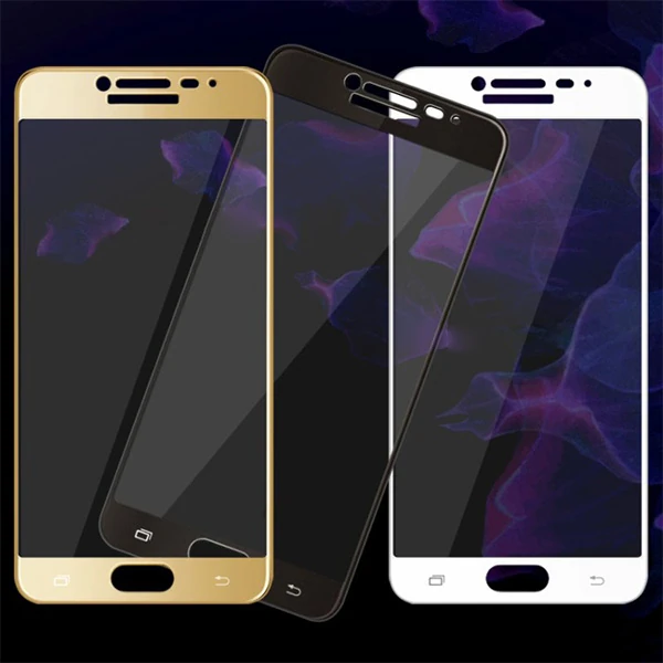 Ally Samsung Galaxy C9 Pro İçin Full Kaplama Kırılmaz Cam Ekran Koruyucu-(1903)