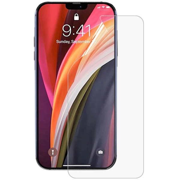 iPhone 12 / 12 Pro 6.1 Full Kaplama Hidrojel Film Full Ekran Koruyucu-(1903)
